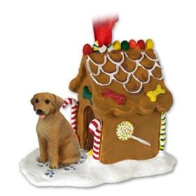 Rhodesian Ridgeback - Gingerbread House Ornament