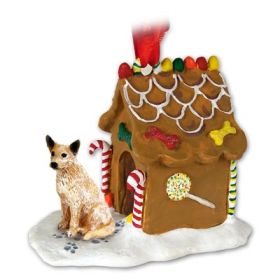 Australian Cattle Dog - Red - Gingerbread House Ornament