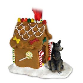 Australian Cattle Dog - Blue - Gingerbread House Ornament