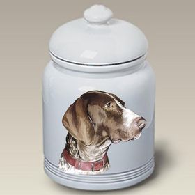 German Shorthaired Pointer - Best of Breed Ceramic Treat Jars