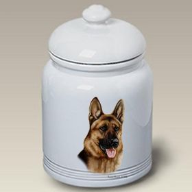 German Shepherd - Best of Breed Ceramic Treat Jar