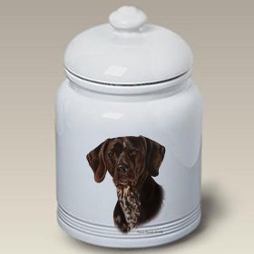 German Shorthaired Pointer - Best of Breed Ceramic Treat Jar