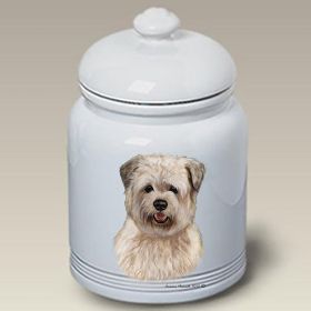 Glen of Imaal Terrier Blue - Best of Breed Ceramic Treat Jar