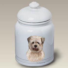 Glen of Imaal Terrier Wheaten - Best of Breed Ceramic Treat Jar