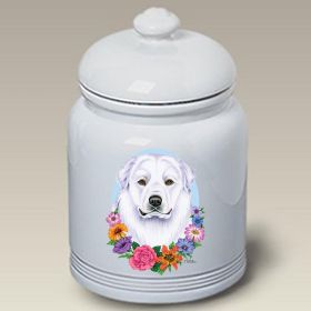 Great Pyrenees - Best of Breed TP Ceramic Treat Jar