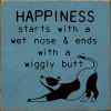 Happiness Starts with a Wet Nose