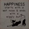 Happiness Starts with a Wet Nose