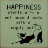 Happiness Starts with a Wet Nose