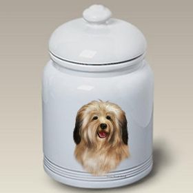 Havanese - Cream - Best of Breed Ceramic Treat Jar