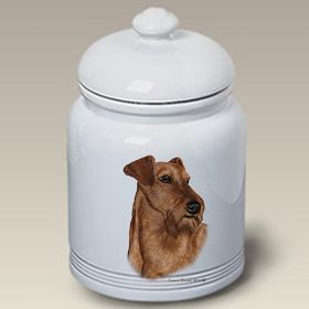 Irish Terrier - Best of Breed Ceramic Treat Jar