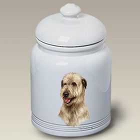 Irish Wolfhound - Fawn - Best of Breed Ceramic Treat Jar