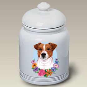 Jack Russell - Best of Breed TP Ceramic Doggie Treat Jar