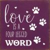 Love is a four legged word