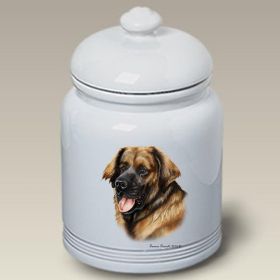 Leonberger - Best of Breed Ceramic Treat Jar