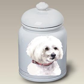 Maltese - Best of Breed Ceramic Treat Jars