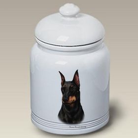 Manchester Terrier - Best of Breed Ceramic Treat Jar