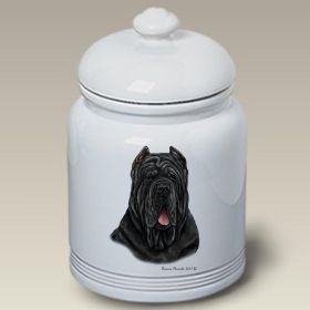 Mastiff - Neapolitan - Cropped - Best of Breed Ceramic Treat Jar