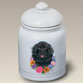 Newfoundland - Best of Breed TP Ceramic Treat Jar