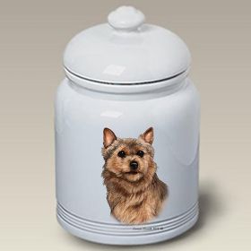 Norwich Terrier - Best of Breed Ceramic Treat Jar