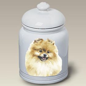 Pomeranian - Best of Breed Ceramic Treat Jars