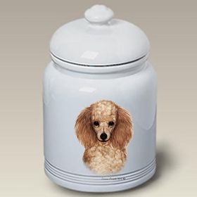 Poodle - Apricot - Best of Breed Ceramic Treat Jar