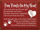 Paw Prints on My Heart