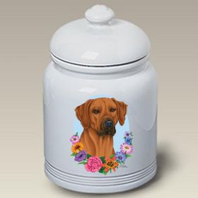 Rhodesian Ridgeback - Best of Breed TP Ceramic Treat Jar