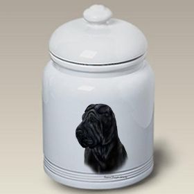 Shar Pei - Black - Best of Breed Ceramic Treat Jar