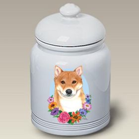 Shiba Inu - Best of Breed TP Ceramic Treat Jar