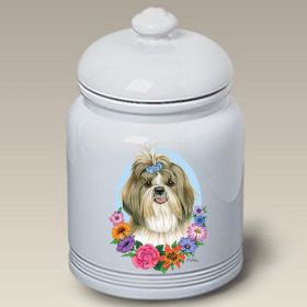 Shih Tzu - Best of Breed TP Ceramic Treat Jar