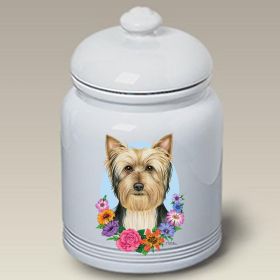 Silky Terrier - Best of Breed TP Ceramic Treat Jar