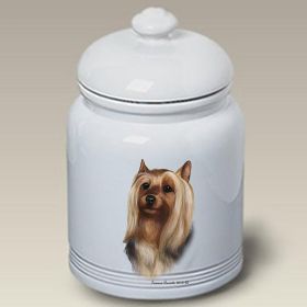 Silky Terrier - Best of Breed Ceramic Treat Jar