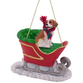 Beagle - Sleigh Ride Ornament