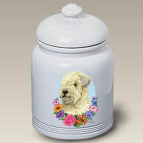 Soft Coated Wheaten Terrier - Best of Breed TP Ceramic Treat Jar