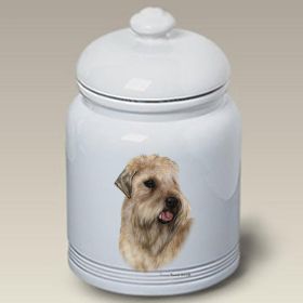 Soft Coated Wheaten Terrier - Best of Breed Ceramic Treat Jar