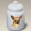 Chihuahua - Tan - Best of Breed Ceramic Treat Jar