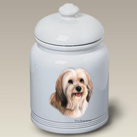 Tibetan Terrier - Cream - Best of Breed Ceramic Treat Jar