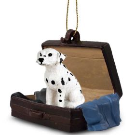 Dalmation -"Traveling Companion" Suitcase Ornament