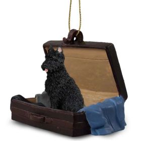 Bouvier des Flandres - Cropped - "Traveling Companion" Suitcase Ornament