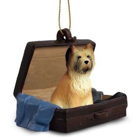 Briard - "Traveling Companion" Suitcase Ornament