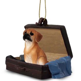 Puggle - "Traveling Companion" Ornament