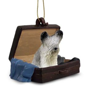 Skye Terrier - "Traveling Companion" Suitcase Ornament