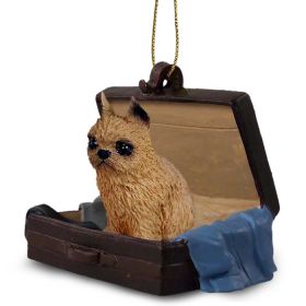 Brussels Griffon - Red - "Traveling Companion" Suitcase Ornament