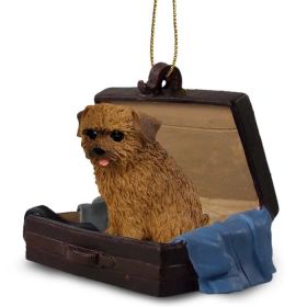 Norfolk Terrier - "Traveling Companion" Suitcase Ornament