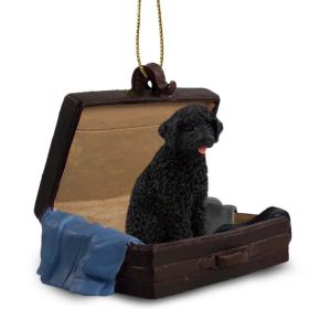 Portuguese Water Dog - "Traveling Companion" Suitcase Ornament