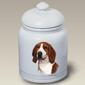 Treeing Walker Coonhound - Best of Breed Ceramic Treat Jar