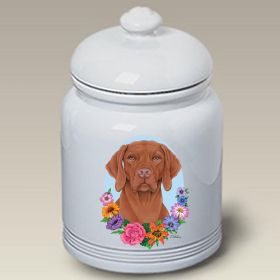 Vizsla - Best of Breed TP Ceramic Treat Jar