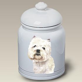 West Highland White Terrier - Best of Breed Ceramic Treat Jars