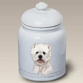 West Highland White Terrier - Best of Breed Ceramic Treat Jar