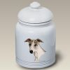 Whippet - Fawn Brindle - Best of Breed Ceramic Treat Jar